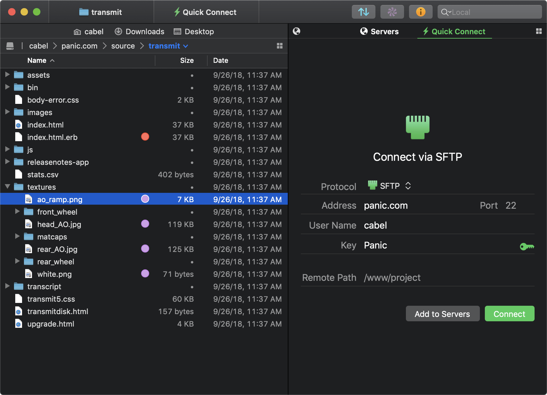 secure ftp client for mac